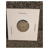 1916 Barber Dime in Holder