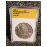 1885-O Morgan Silver Dollar MS65