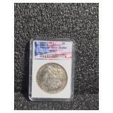 1898 Morgan Silver Dollar MS65