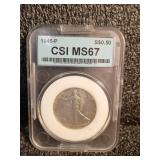 1945-P Walking Liberty Half Dollar