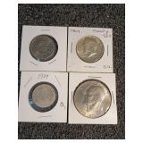 4 Collectible U.S. Coin Set, Mixed Denominations