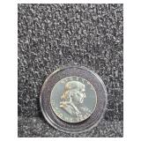 1963 Benjamin Franklin Half Dollar