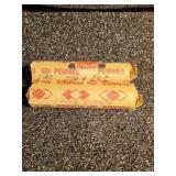 Roll of Wheat Pennies (1940s-1950s)