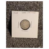1868 Three-Cent Nickel Coin