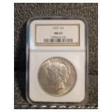 1923 Peace Silver Dollar MS63