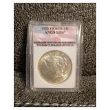 1923 Peace Dollar ANGS MS67