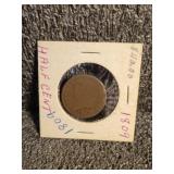 1809 Classic Head Half Cent Coin