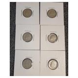 1940s Roosevelt Dime Collection