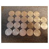 22 Eisenhower Dollar Coins