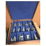 1975 Franklin Mint Pewter Figurines