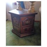 Hexagonal Wooden Tables