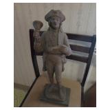 21-Inch Statue of Town Crier