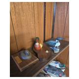 Handcrafted Duck Sculptures