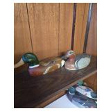 Hand-Carved Duck Decoys