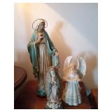 Three Religious Figurines