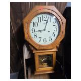 Oak Wall Regulator Clock