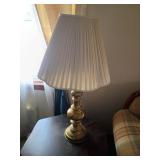 Heavy Brass Table Lamps, 34ï¿½ï¿½ Tall