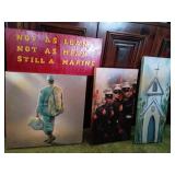 Marine-Themed Artwork Collection