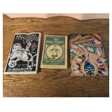 3 Magic Books 1930