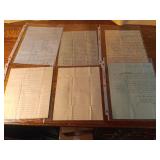 Ten stampless covers