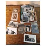 Box of photos and snapshots