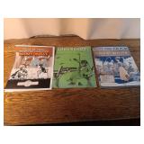 Mickey Mouse & Snow White, 3 pieces of sheet music