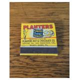 Planters Peanut Match Book, No Strikes