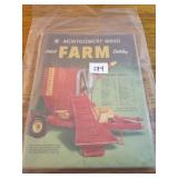 Farm Catalogs Montgomery Ward & Western Auto 1960s