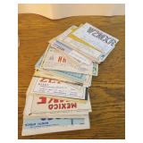 82 Ham Radio Cards from all over the world