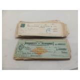 Collection of old checks