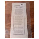 Civil war broadside, 158th PA regiment