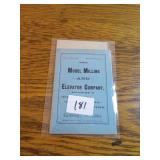 Fairbanks standard scales and the model milling