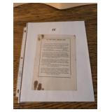 Civil War Broadside, Pennsylvania