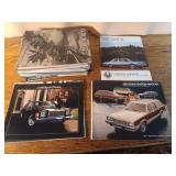 1970s automobile sales brochures