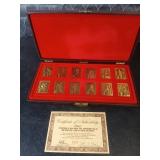 Topps Gallery of Immortals 1984 bronze Set