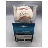 Baseball Signed by Lonnie Chisenhall