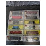 12 N Gauge Hopper Cars