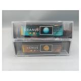 Model Train Cars, Uranus and Venus