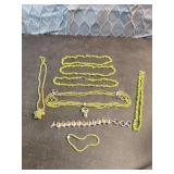 Peridot Jewelry Collection Stamped 925