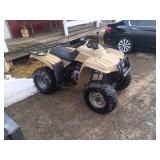Yamaha 4-Wheeler in Tan Finish