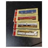 4 N Gauge Twin Stack Container Cars