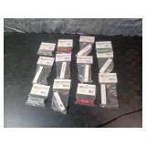 12 N Scale Train Containers