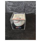 Kenny Lofton Autographed Baseball