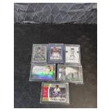 6 Autographed Baseball Cards