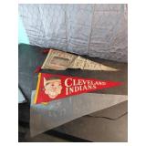 Vintage Cleveland Indians Pennants