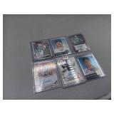 Six Autographed Baseball Cards