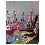 8 Baseball Team Pennants