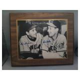 Autographed Cleveland Baseball Photo