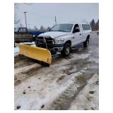 2008 RAM 2500 HD SXT With Plow
