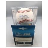 Signed Baseball by Yan Gomes